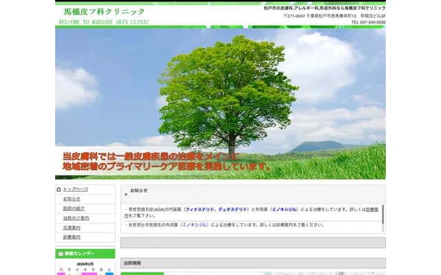 Mabashi Dermatology Clinic - 3F Waseda Bldg, 13 Saiwaicho, Nishi-Mabashi, Matsudo, Chiba
