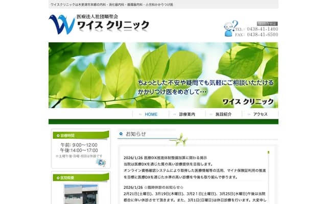 Wise Clinic - 1-12-34 Hongo, Kisarazu, Chiba