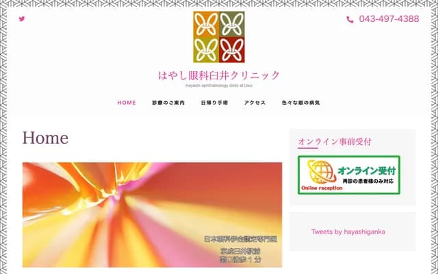 Hayashi Ophthalmology Usui Clinic - 3-1-8 Ojidai, Umeya Bldg 1F Rm 103, Sakura, Chiba