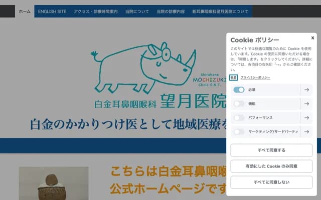 Shirokanedai ENT Mochizuki Clinic