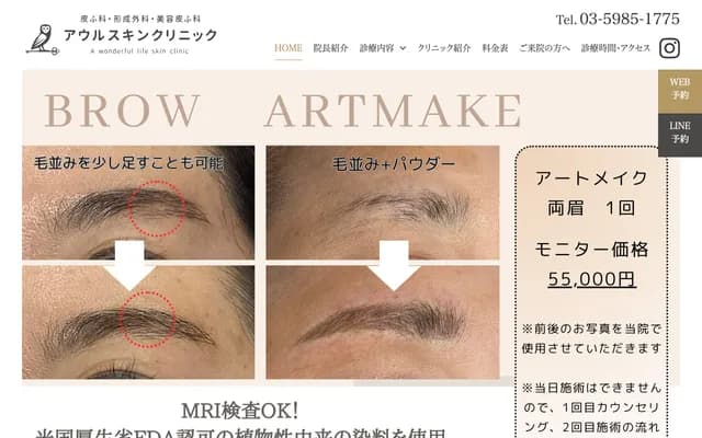 Owl Skin Clinic - 2-36-10 Nishi-Ikebukuro, Toshima-ku, Tokyo