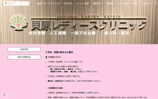 Kaihara Ladies Clinic - 1-29-2 Fuda, Chofu, Tokyo