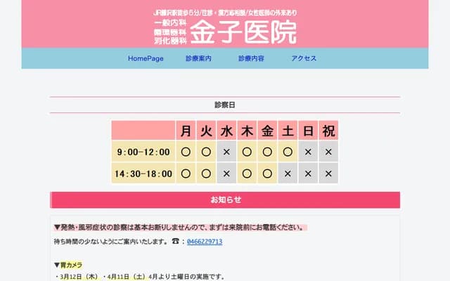 Kaneko Clinic - 545 Fujisawa, Fujisawa, Kanagawa