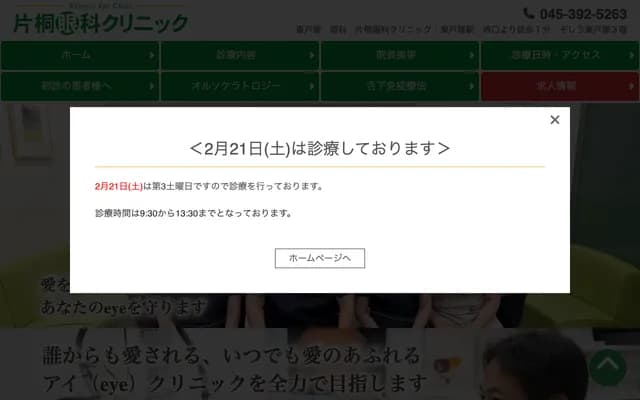 Katagiri Ophthalmology Clinic - Kawakami-cho, Totsuka-ku, Yokohama, Kanagawa