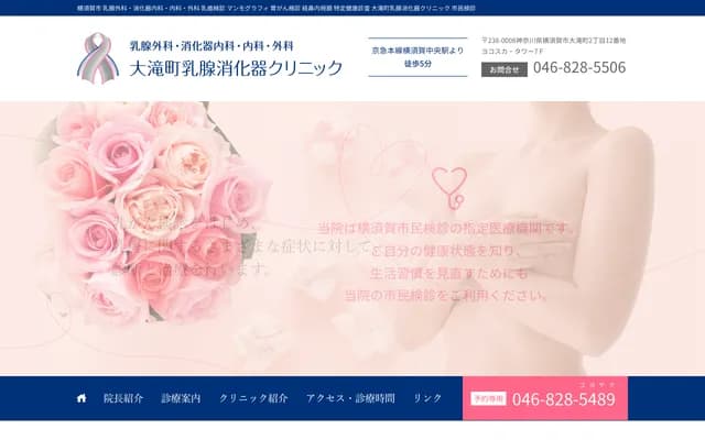 Otakicho Breast and Gastroenterology Clinic - 7F Yokosuka Tower, 2-12 Otakicho, Yokosuka, Kanagawa