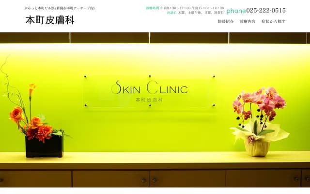 Honcho Dermatology - Platto Honcho Building 2F, 1108-1 Honchodori 6-bancho, Chuo-ku, Niigata, Niigata