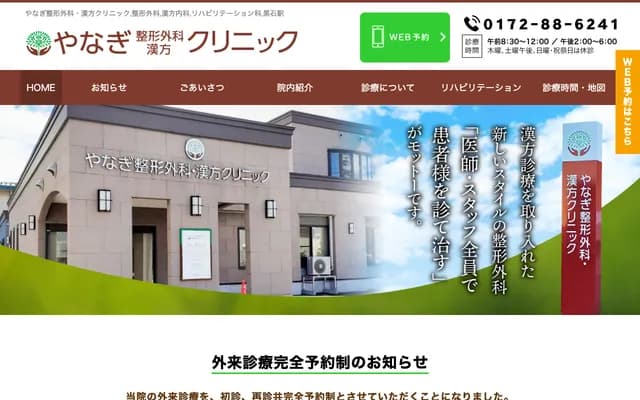 Yanagi Orthopedics and Kampo Clinic