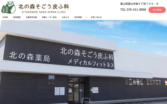 Kitanomori Sogo Dermatology - 734-6 Mori 4-chome, Toyama, Toyama