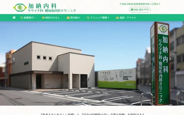 Kano Internal Medicine, Rheumatology & Diabetes Clinic - 2-1 Suminoecho, Gifu, Gifu