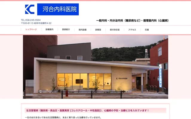 Kawai Internal Medicine Clinic - 4-32 Kinenzono-cho, Gifu, Gifu