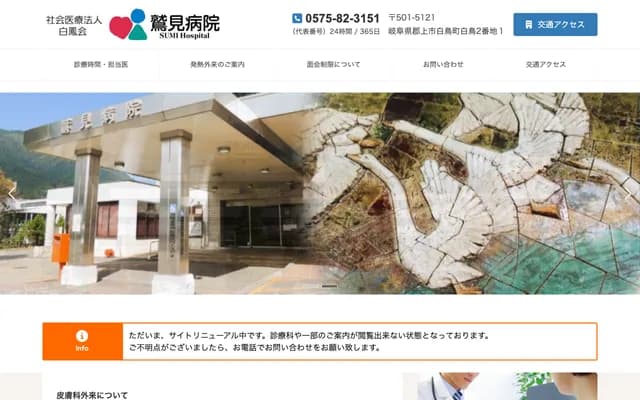 Sumi Hospital - 2-1 Shirotori, Shirotori-cho, Gujo, Gifu