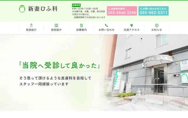 Niizuma Dermatology - 2-7-17 Otemachi, Numazu, Shizuoka