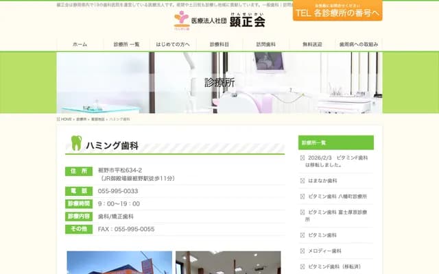 Humming Dental - 634-2 Hiramatsu, Susono, Shizuoka