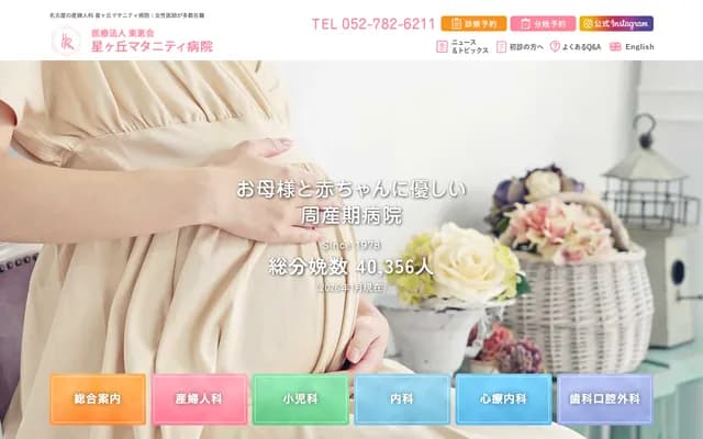 Hoshigaoka Maternity Hospital - 27 Inoue-cho, Chikusa-ku, Nagoya, Aichi