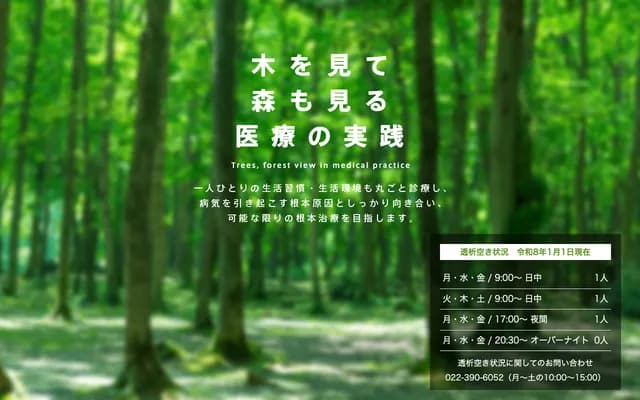 Hotta Osamu Clinic - 2-39 Rokuchome-no-me Minamicho, Wakabayashi-ku, Sendai, Miyagi