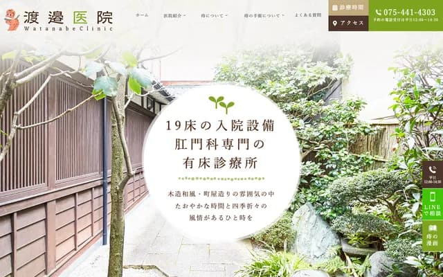 Watanabe Clinic - 58-3 Jodoji Nishida-cho, Heights Royale 2F, Sakyo-ku, Kyoto, Kyoto