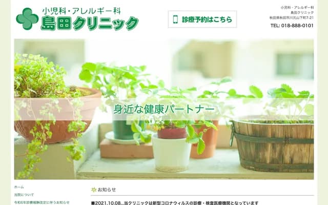 Shimada Clinic - 7-21 Kawamoto Yamashita-cho, Akita, Akita