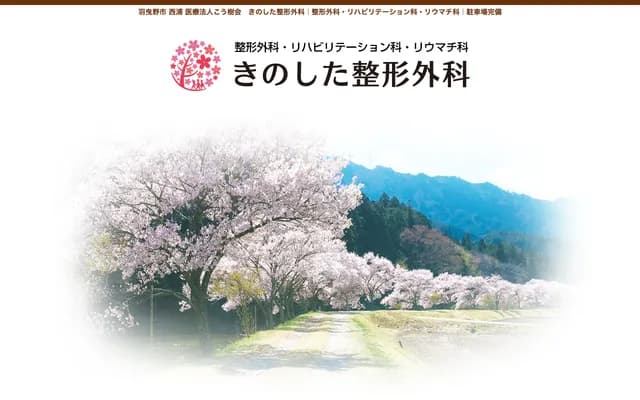 Kinoshita Orthopedics - 3-5-10 Nishiura, Habikino, Osaka