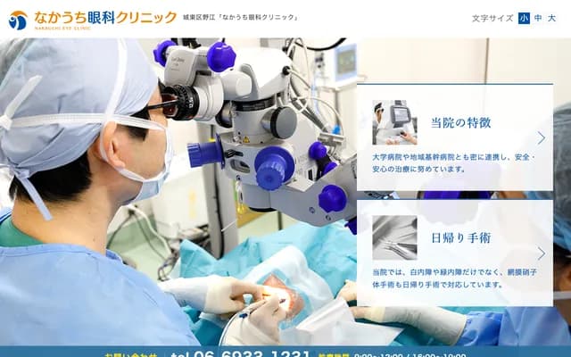 Nakauchi Eye Clinic - 4-4-15 Noe, Joto-ku, Osaka, Osaka