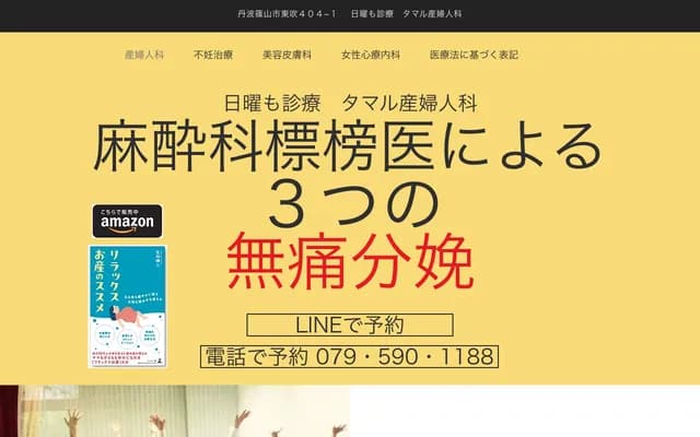 Tamaru OB/GYN - 404-1 Higashibuki, Tanbasasayama, Hyogo