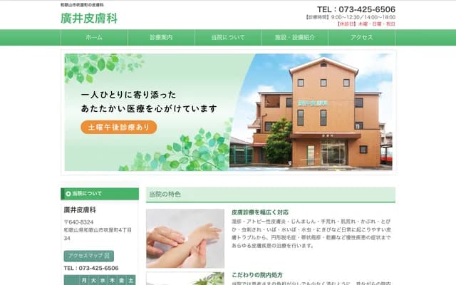 Hiroi Dermatology - 4-34 Fukiyamachi, Wakayama, Wakayama