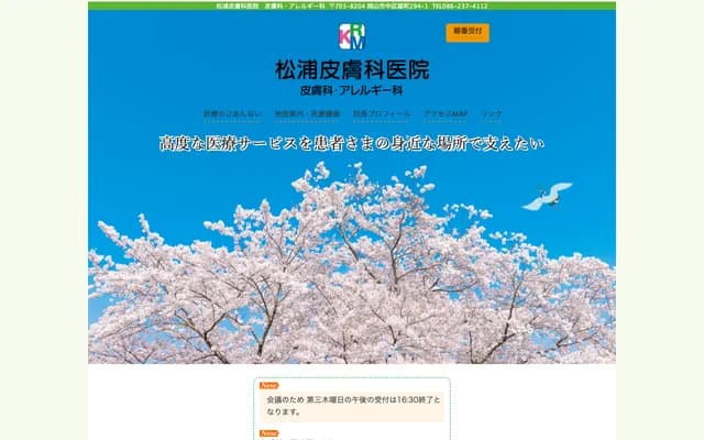 Matsuura Dermatology Clinic - 293-1 Omachi, Naka-ku, Okayama, Okayama