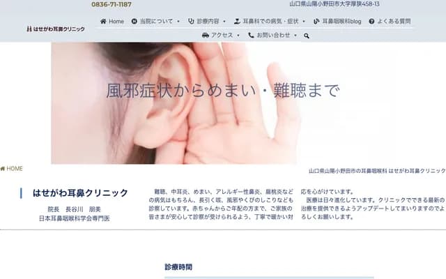 Hasegawa ENT Clinic - 458-13 Asa, Sanyo-Onoda, Yamaguchi
