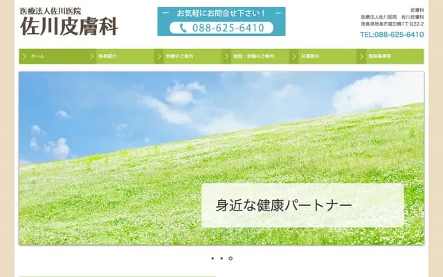 Sagawa Dermatology - 1-22-2 Tomidabashi, Tokushima, Tokushima