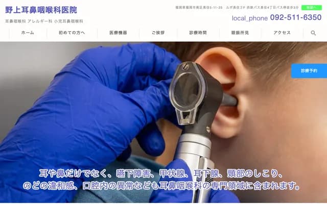 Nogami ENT Clinic - Nagazumi, Minami-ku, Fukuoka, Fukuoka