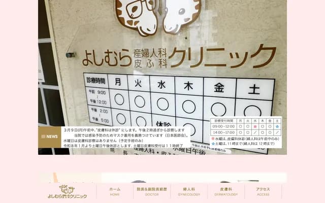 Yoshimura OB/GYN and Dermatology Clinic - 6-20 Kogaihonmachi, Chuo-ku, Kumamoto, Kumamoto