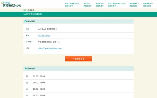 Shibuya Dermatology Plastic Surgery - 2-1-40 Haya Shinmachi, Oita, Oita