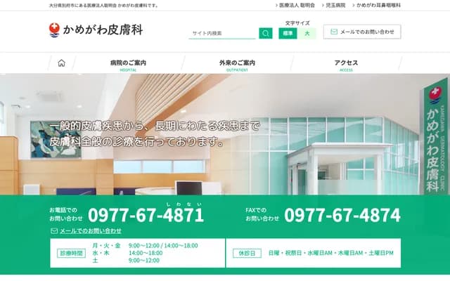 Kamegawa Dermatology Clinic - 5-17 Kamegawa Shinoyu-machi, Beppu, Oita