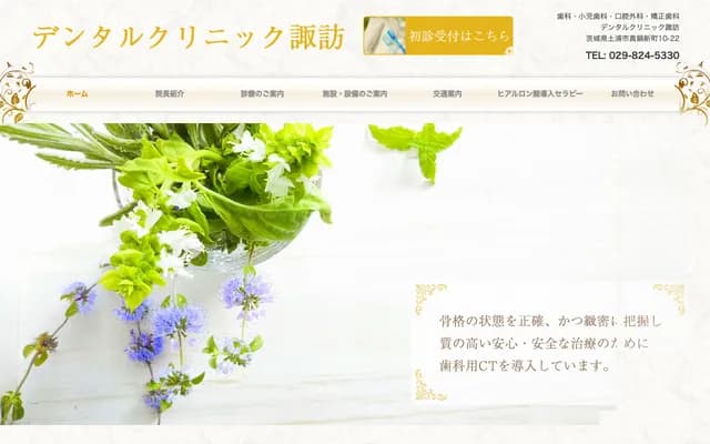 Dental Clinic Suwa - 10-22 Manabeshinmachi, Tsuchiura, Ibaraki