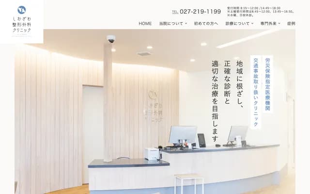 Shiozawa Orthopedics Clinic - 2044-1 Kamihosoimachi, Maebashi, Gunma