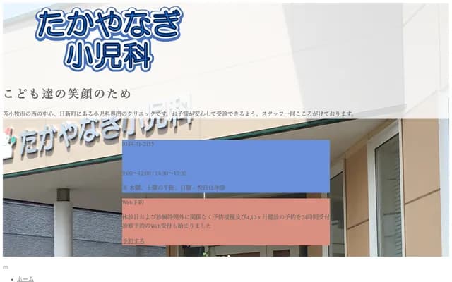 Takayanagi Pediatrics - 2-7-8 Nisshincho, Tomakomai, Hokkaido